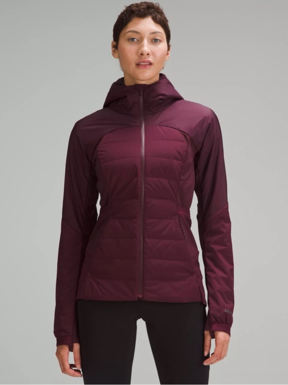 🆕🍋lululemon Down For It All Down Jacket 700 Fill sz 4 cassis